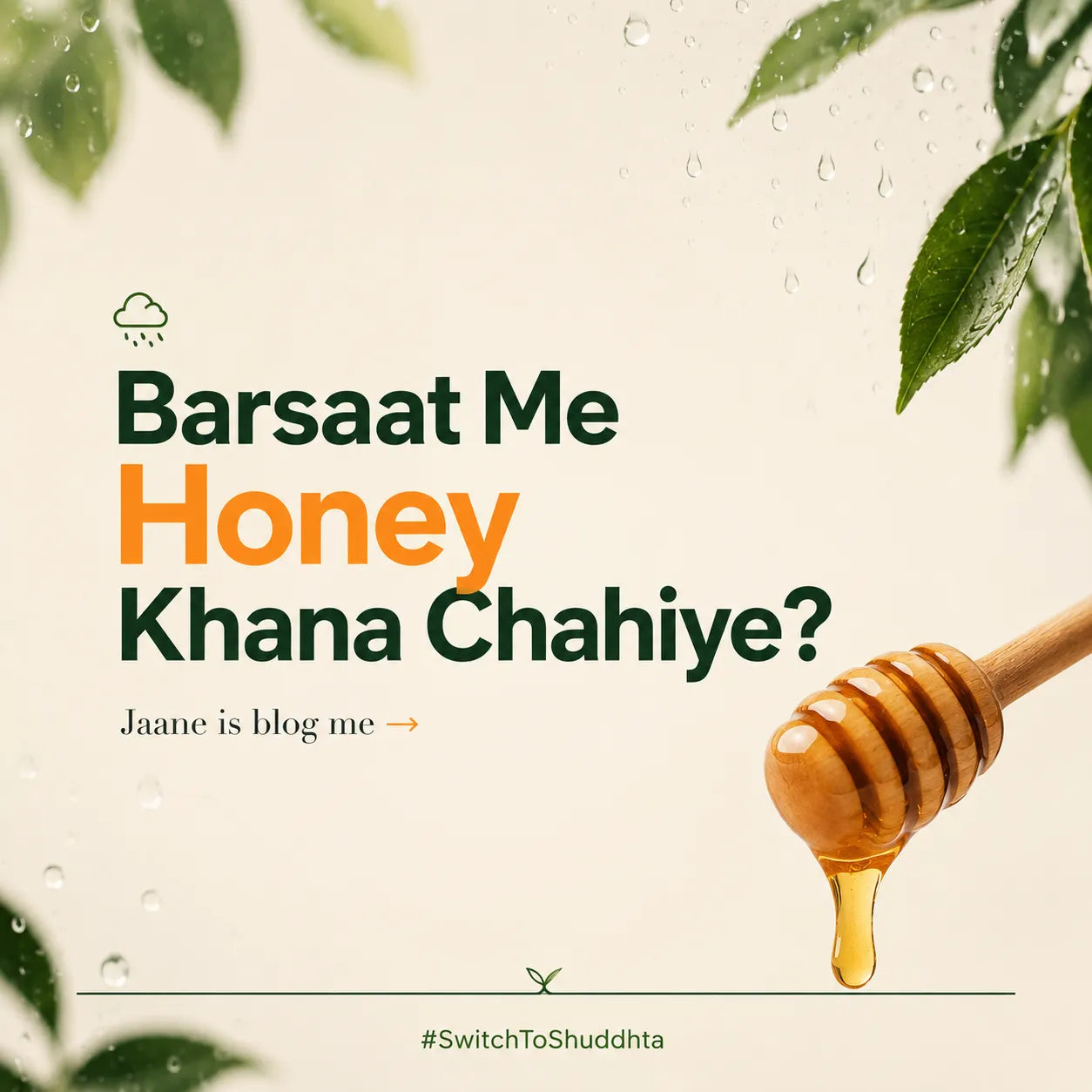 Barsaat Ke Mausam Mein Honey Ke Fayde — Kyun Pure Honey Daily Khana Chahiye