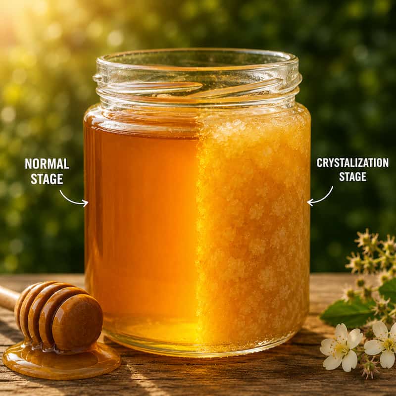 Why Raw Honey Crystallises — And Why That's a Good Sign ?