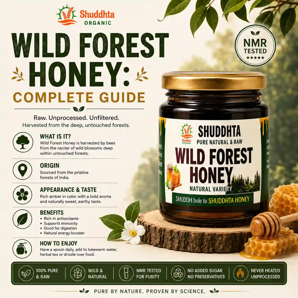 Wild Forest Honey complete guide – Shuddhta Organic