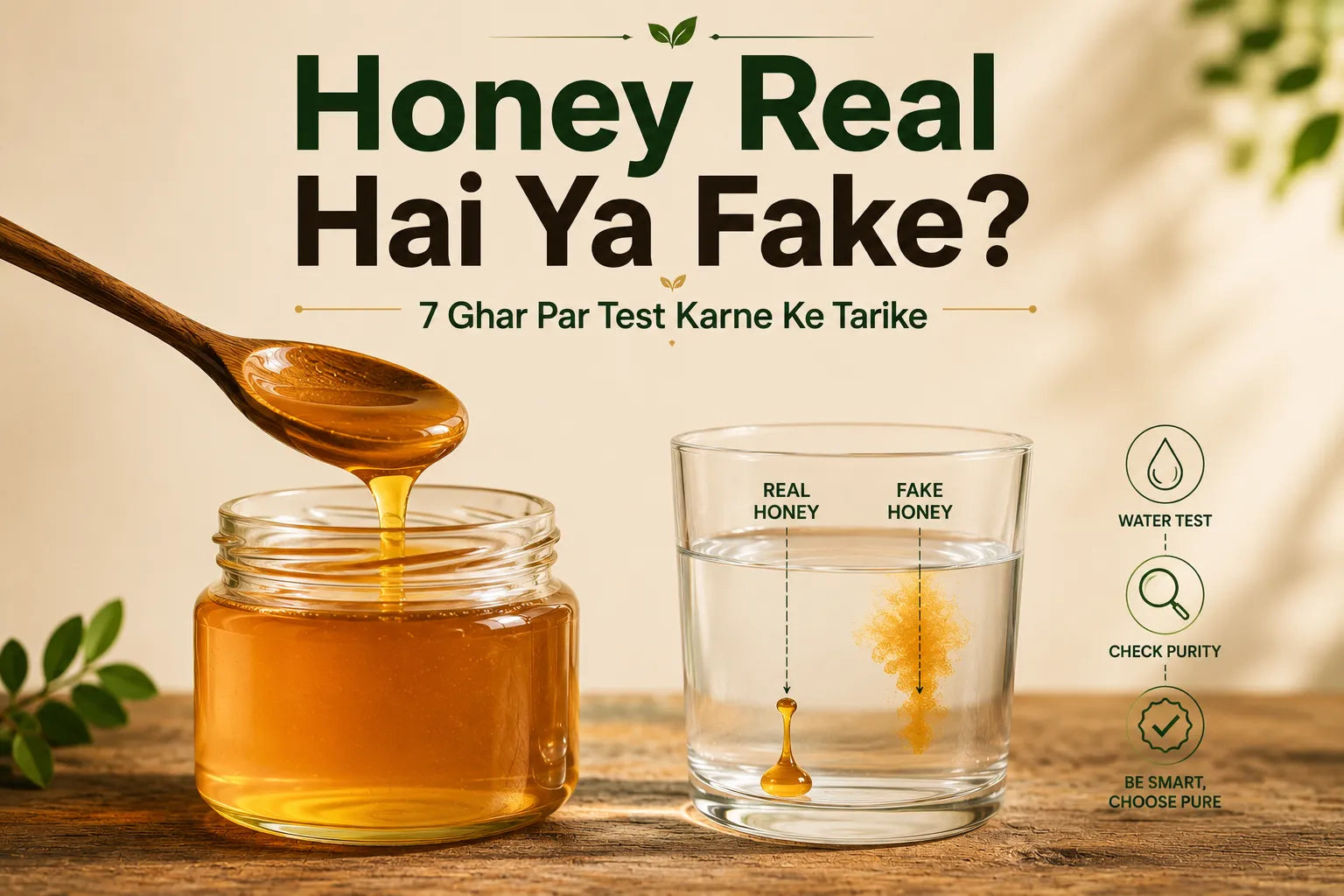 Honey Fake Hai Ya Real? Ghar Par Check Karne Ke 7 Tarike