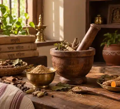 Traditional Ayurveda and herbal preparation