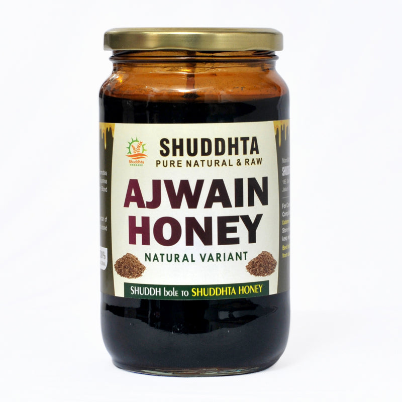 Ajwain Blossom Honey | Single Origin | NMR Tested | Raw & Unprocessed