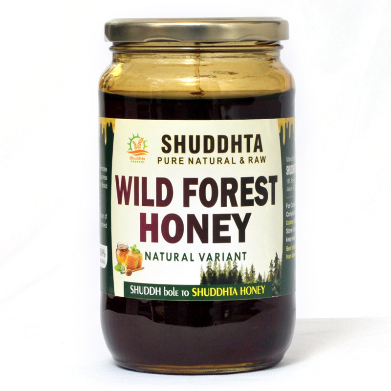 Wild Forest Honey | Multi-Flora Single Region | NMR Tested | Raw & Unprocessed
