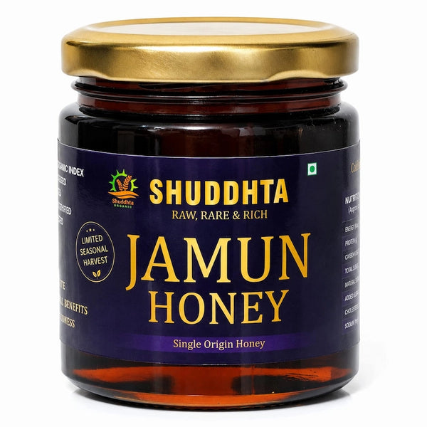Jamun Blossom Honey | Limited Seasonal Harvest | Single Origin | NMR Tested | Low GI | Raw & Unprocessed