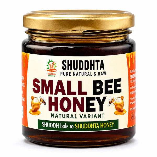 Small Bee Honey | Chhoti Makkhi ka shahad | Multiflora | NMR Tested | Raw, Rare & Desi