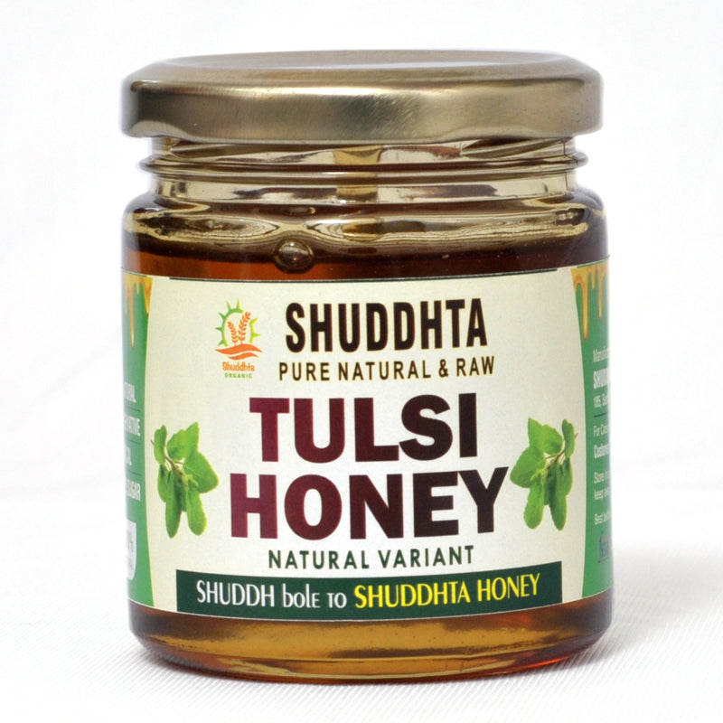 Tulsi Blossom Honey | Single Origin | NMR Tested | Raw & Unprocessed