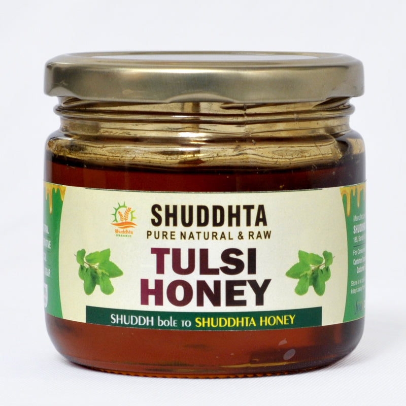 Tulsi Blossom Honey | Single Origin | NMR Tested | Raw & Unprocessed