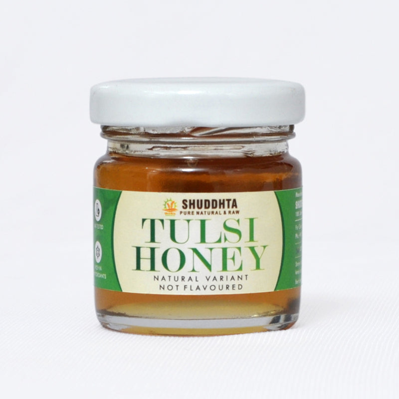 Tulsi Blossom Honey | Single Origin | NMR Tested | Raw & Unprocessed