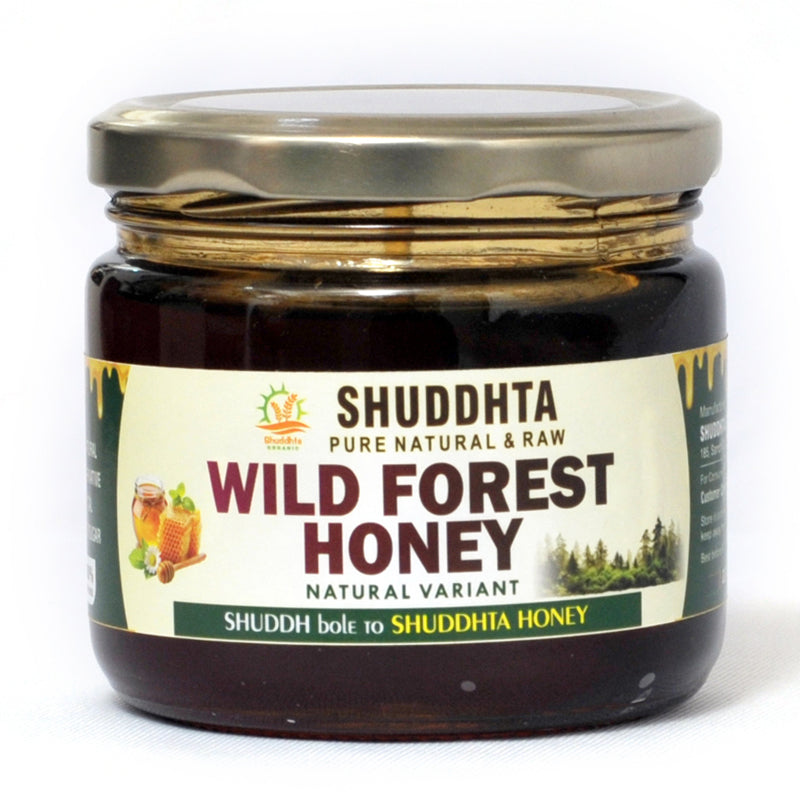 Wild Forest Honey | Multi-Flora Single Region | NMR Tested | Raw & Unprocessed